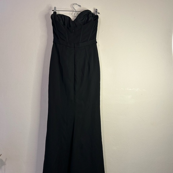 Kelly Faetanini Strapless Corset Black Maxi Dress - Picture 5 of 10